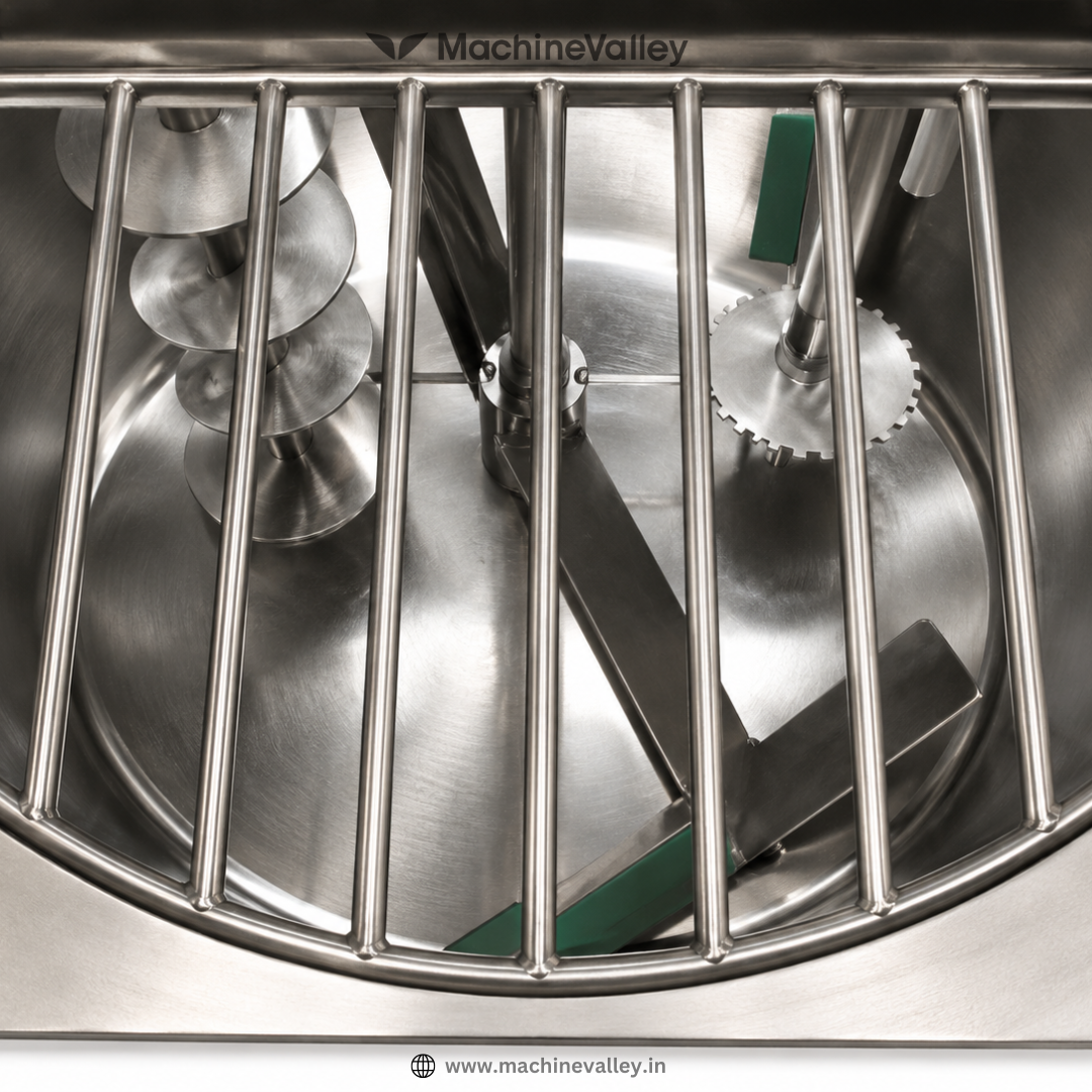 Triple-Shaft Reactor Mixing